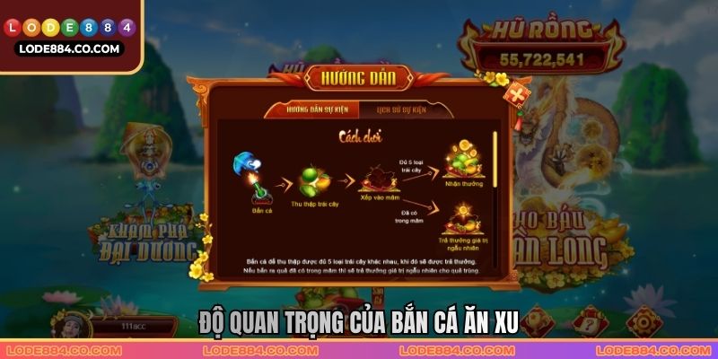 Độ quan trọng của Bắn cá ăn xu